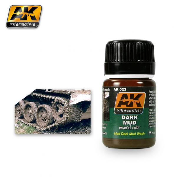 AK-Interactive Weathering Effects: STREAKING GRIME (For Dark Green Vehicles) 