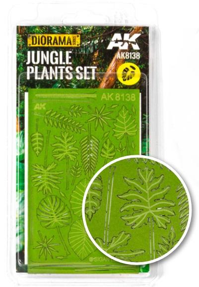 AK-Interactive Diorama Series: Jungle Plants Set 