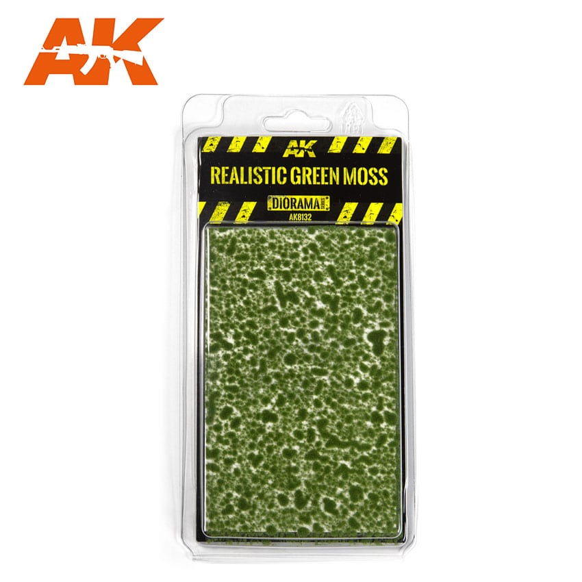 AK-Interactive Diorama Series: Realistic Green Moss 