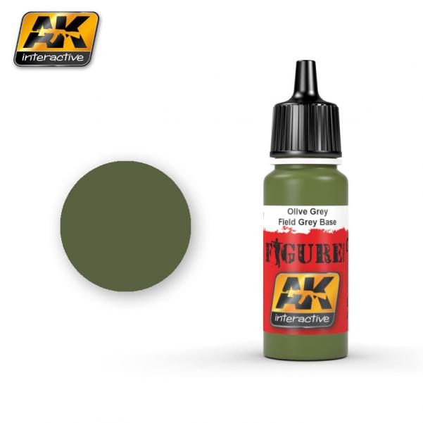 AK-Interactive Figure Series: Olive Grey/ Field Grey Base 