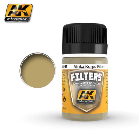 AK-Interactive Filter: Light Brown for Desert Yellow 