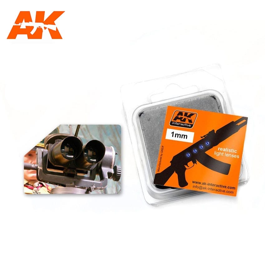AK Interactive: Light Lenses- Optic Colour 1mm 
