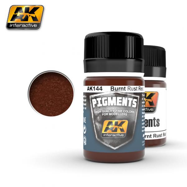 AK-Interactive Pigment: BURNT RUST RED 