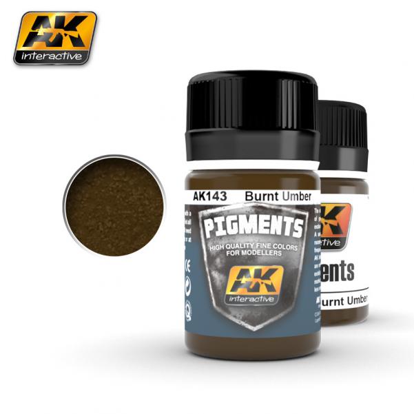 AK-Interactive Pigment: BURNT UMBER 