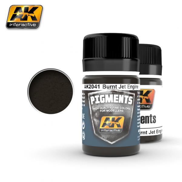 AK-Interactive Pigment: Burnt Jet Engine 