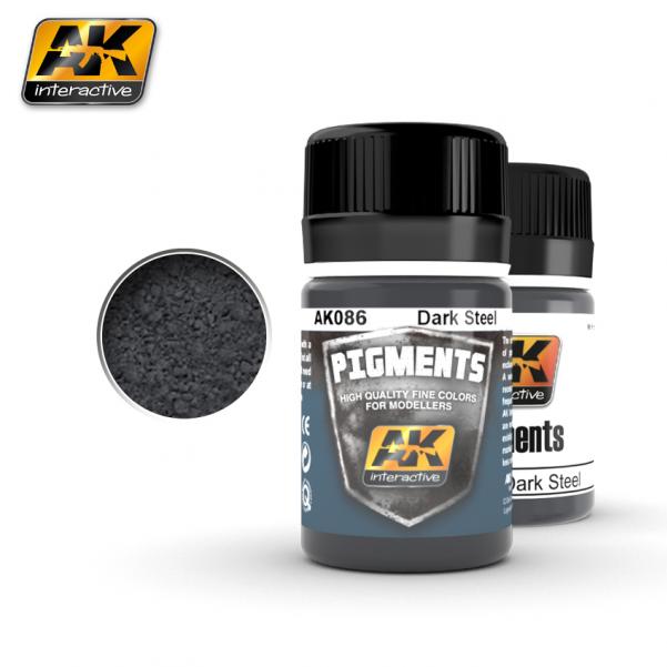 AK-Interactive Pigment: Dark Steel 