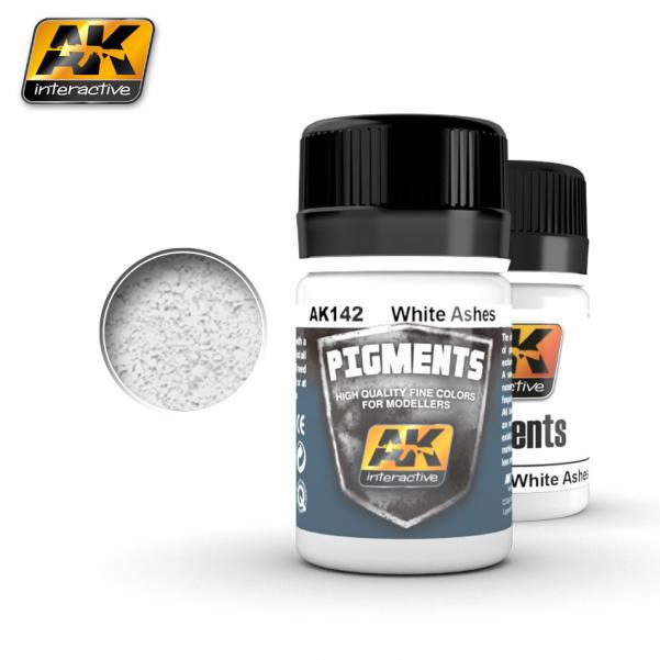 AK-Interactive Pigment: WHITE ASHES 