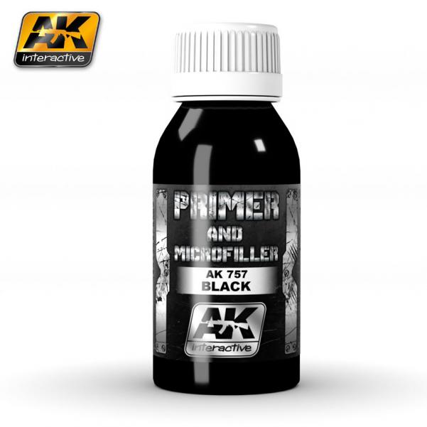 AK-Interactive Primer & Microfiller: Black 