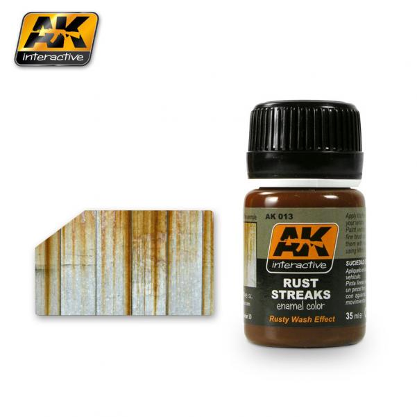 AK-Interactive Weathering Effects: RUST STREAKS 