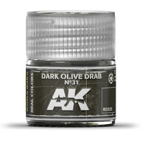 AK-Interactive Real Colors RC025: Dark Olive Drab Nº31 