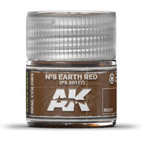 AK-Interactive Real Colors RC031: Nº8 Earth Red FS 30117 