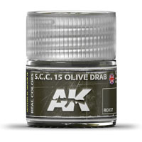 AK-Interactive Real Colors RC037: S.C.C 15 Olive Drab 