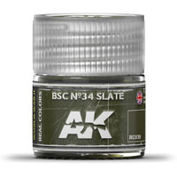AK-Interactive Real Colors RC039: BSC Nº34 Slate 
