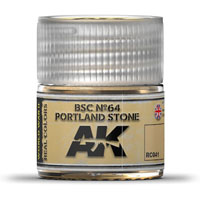 AK-Interactive Real Colors RC041: BSC Nº64 Portland Stone 