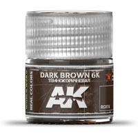 AK-Interactive Real Colors RC074: Dark Brown 6K 