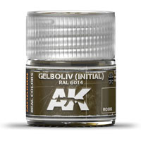 AK-Interactive Real Colors RC086: Gelboliv (Initial) RAL 6014 