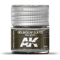 AK-Interactive Real Colors RC087: Gelboliv (Late) RAL 6014 