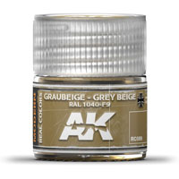 AK-Interactive Real Colors RC089: Graubeige Grey Beige RAL 1040-F9 