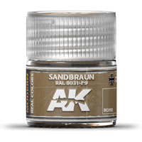 AK-Interactive Real Colors RC092: Sandbraun RAL 8031-F9 