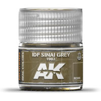 AK-Interactive Real Colors RC095: IDF Sinai Grey (1982) 