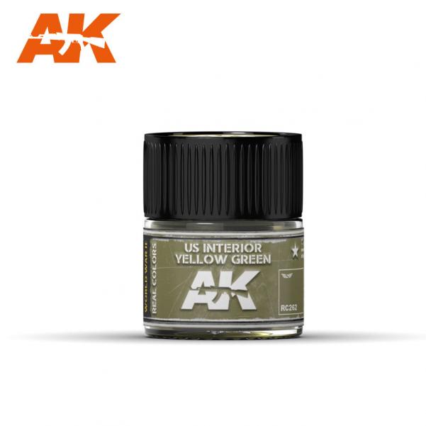 AK-Interactive Real Colors RC262: US Interior Yellow Green 