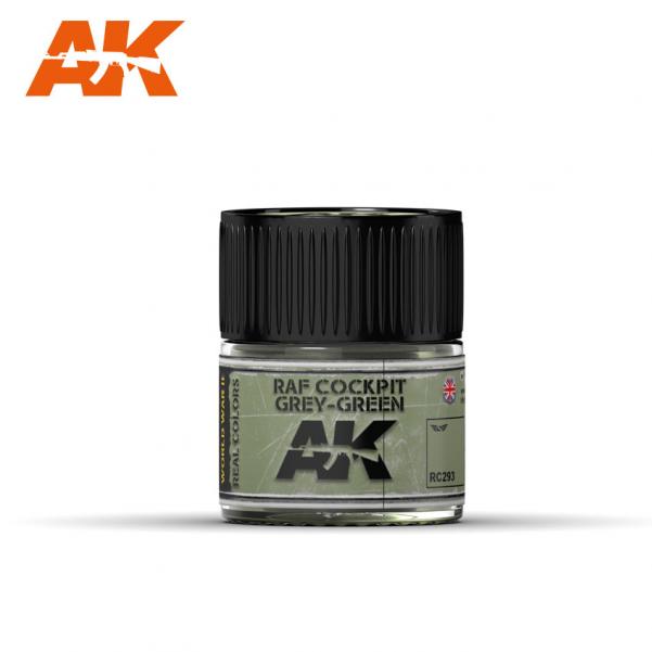 AK-Interactive Real Colors RC293: RAF Cockpit Grey-Green 