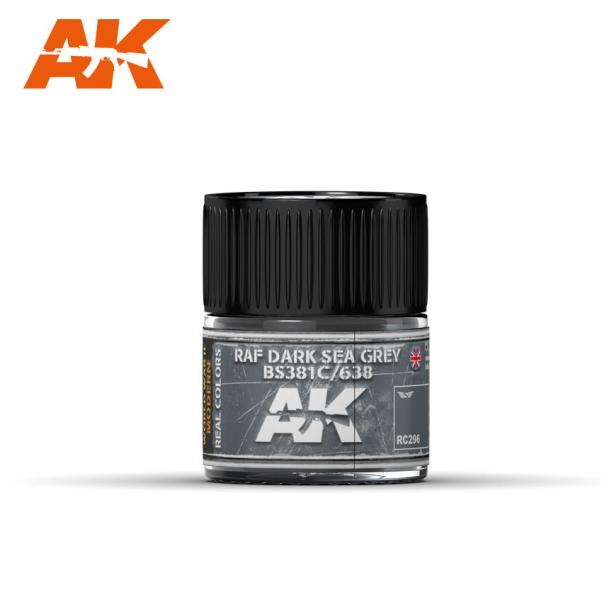 AK-Interactive Real Colors RC296: RAF Dark Sea Grey BS381C/638 