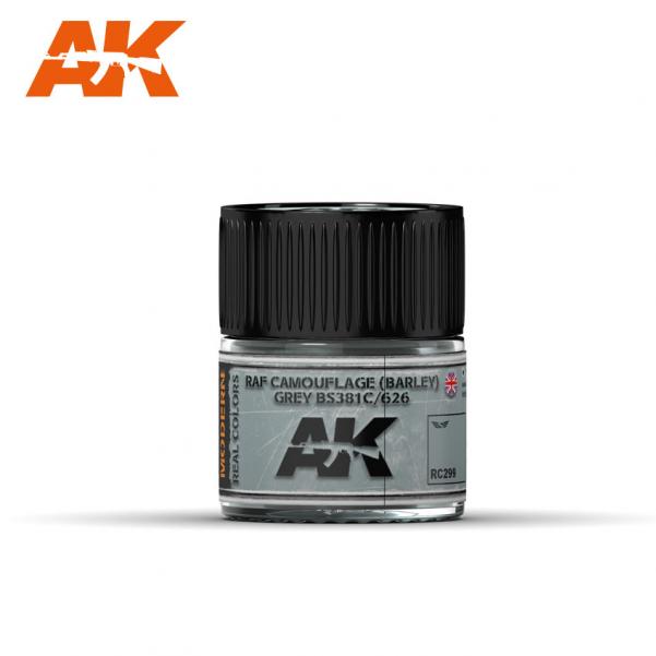 AK-Interactive Real Colors RC299: RAF Camouflage (BARLEY) Grey BS381C/626 