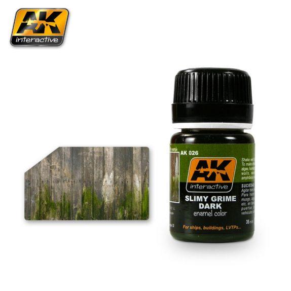 AK-Interactive Weathering Effects: SLIMY GRIME DARK 