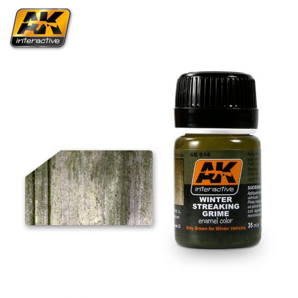 AK-Interactive Weathering Effects: STREAKING GRIME (For Winter Vehicles) 