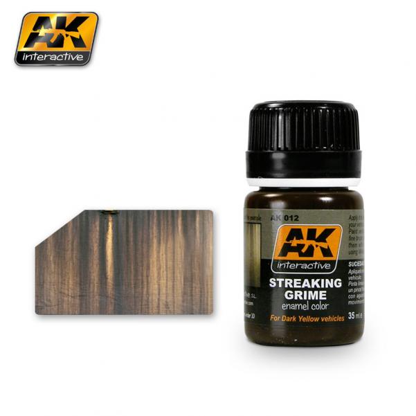 AK-Interactive Weathering Effects: Streaking Grime (For All Vehicles) 