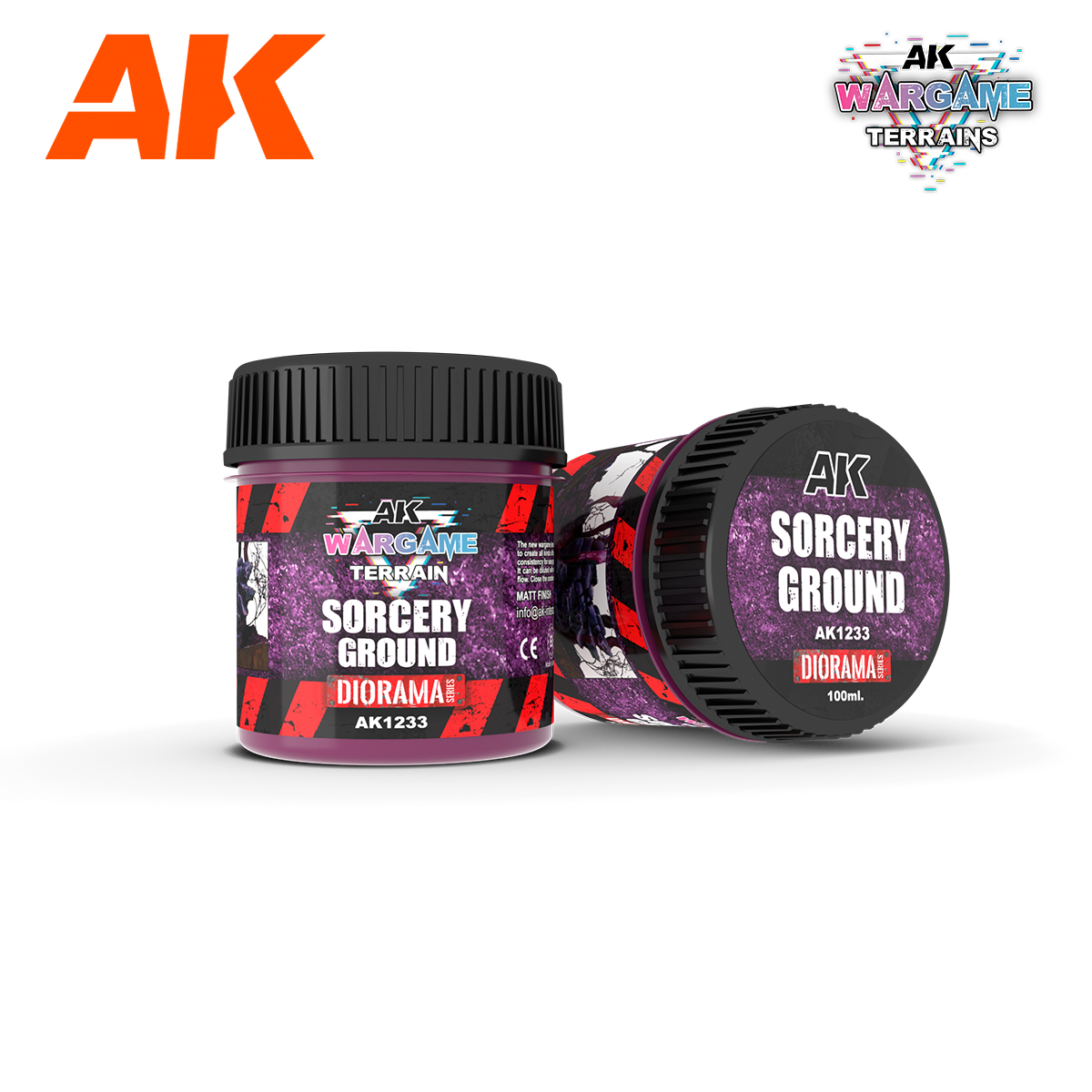 AK Wargame Terrain: Sorcery Ground - 100ml (Acrylic) 