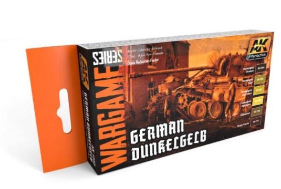 AK-Interactive Wargame Series Set: GERMAN DUNKELGELB 