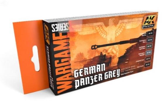 AK-Interactive Wargame Series Set: GERMAN PANZER GREY 