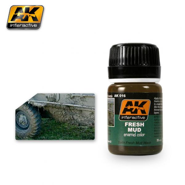AK-Interactive Weathering Effects: FRESH MUD 