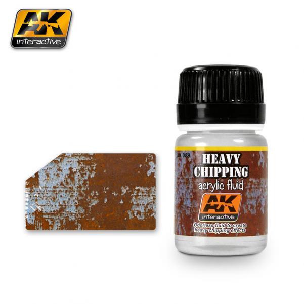 AK-Interactive Weathering Effects: HEAVY CHIPPING 
