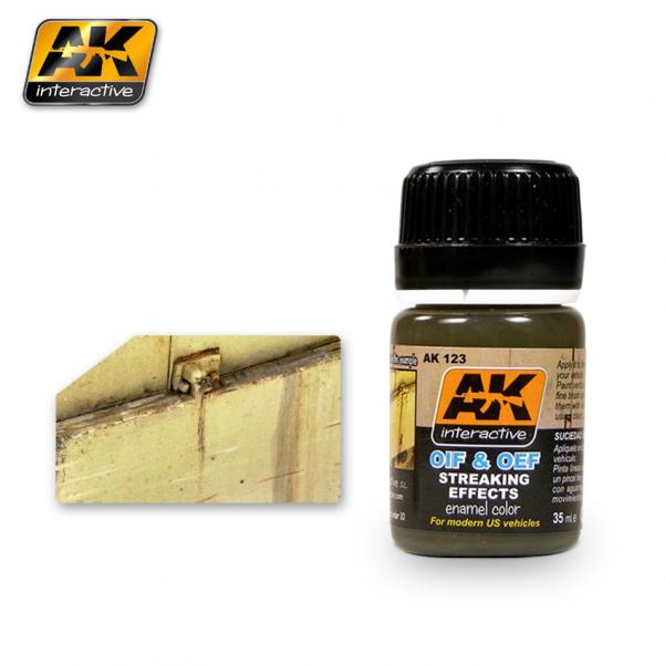 AK-Interactive Weathering Effects: OIF & OEF Streaking Effects (For Modern US Vehicles) 