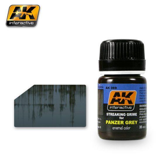 AK-Interactive Weathering Effects: Streaking Grime For Panzer Grey 