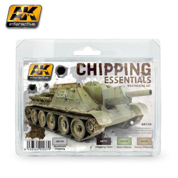 AK-Interactive Weathering Set: CHIPPING ESSENTIALS 