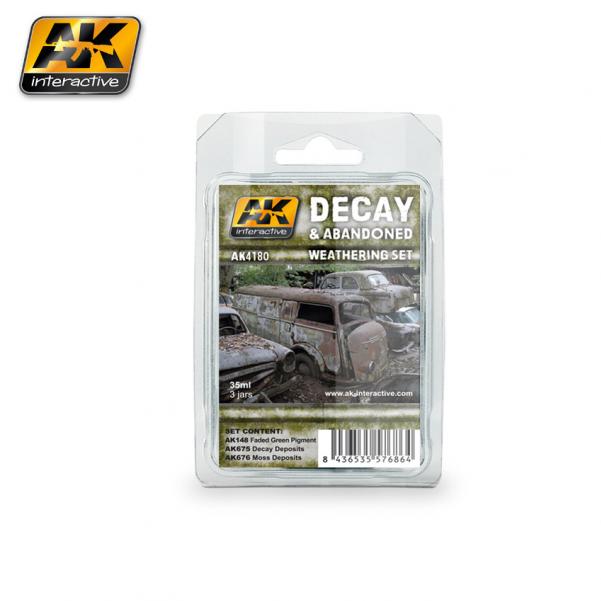 AK-Interactive Weathering Set: Decay & Abandoned 