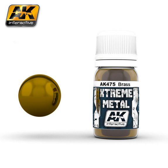 AK-Interactive Xtreme Metal: Brass (30ml) 