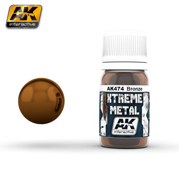 AK-Interactive Xtreme Metal: Bronze (30ml) 