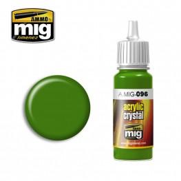 AMMO Acrylic Crystal 096: Crystal Periscope Green 
