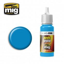 AMMO Acrylic Crystal 098: Crystal Light Blue 