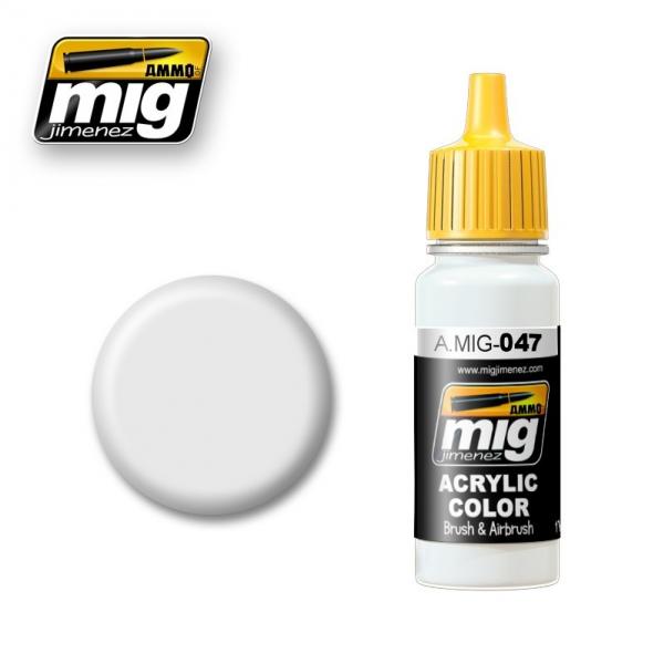AMMO Acrylic Paint 047: Satin White 