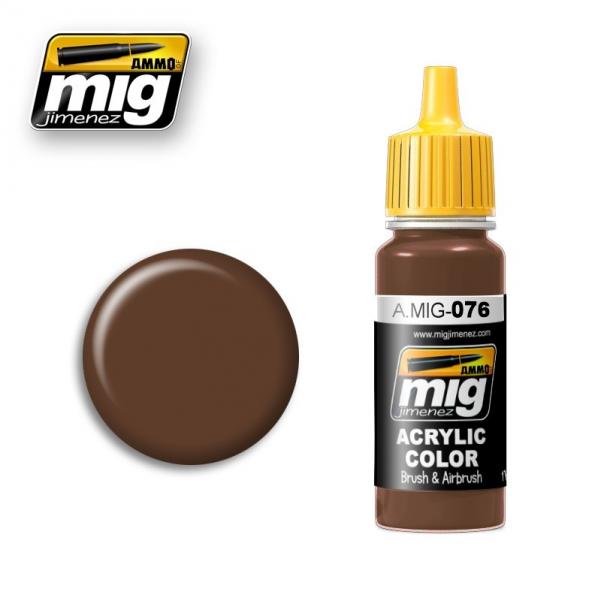 AMMO Acrylic Paint 076: Brown Soil 