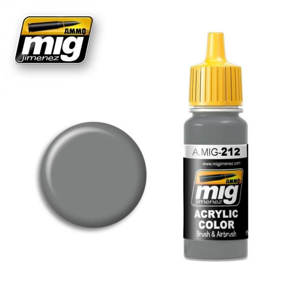 AMMO Acrylic Paint 212: FS 26373 Silver Grey 