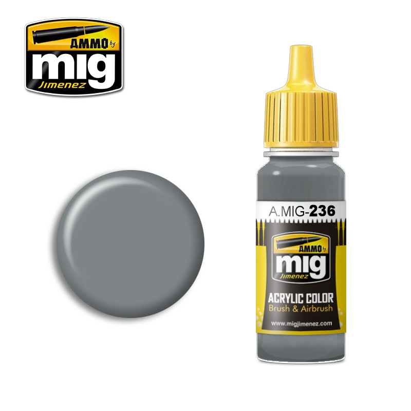 AMMO Acrylic Paint 236: French Light Grey 