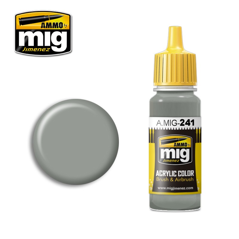AMMO Acrylic Paint 241: Light Gull Grey 