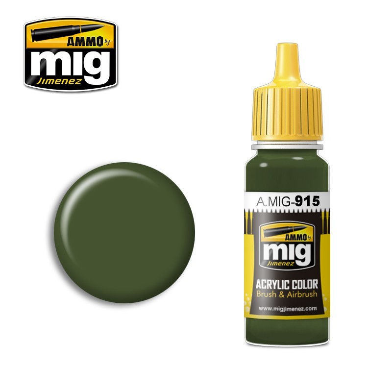 AMMO Acrylic Paint 915: Dark Green 
